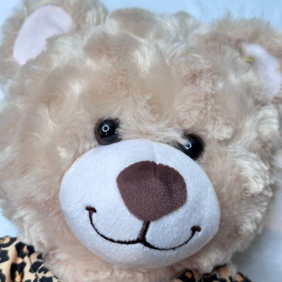 Build A Bear Teddy Bear Plush Stuffed Animal Brown Dressed 17"  Kids Gift BAB - Picture 3 of 8
